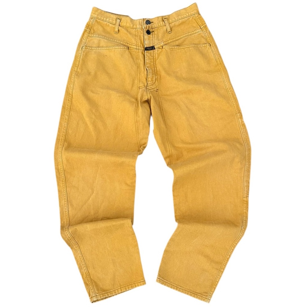 Marithe Francois Girbaud Mustard Pants
